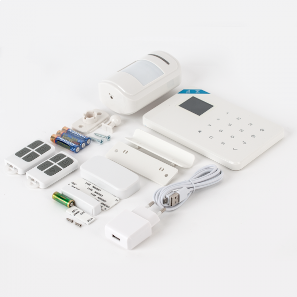 Kit alarma wireless, comunicatie GSM si WIFI, 99 zone - KR-W18 Kit alarma wireless, comunicatie GSM si WIFI, 99 zone - KR-W18