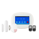 Kit alarma wireless, comunicatie WIFI si  WCDMA( 2G, 3G), 99 zone - KR-K5