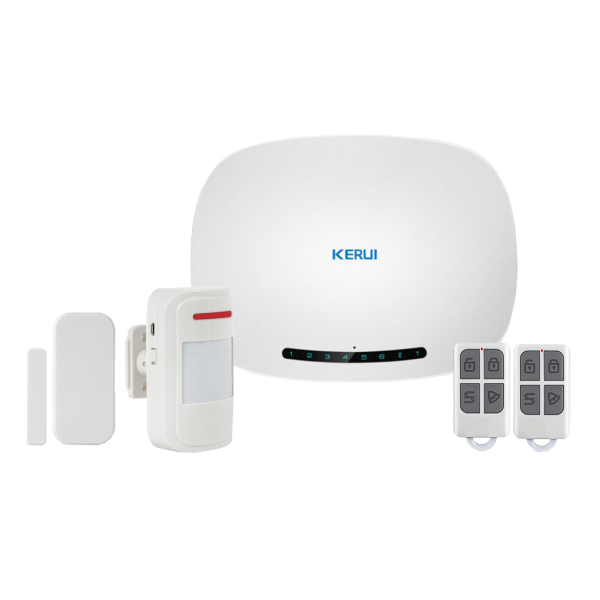 Kit alarma wireless, comunicatie GSM, 6 zone - KR-G1
