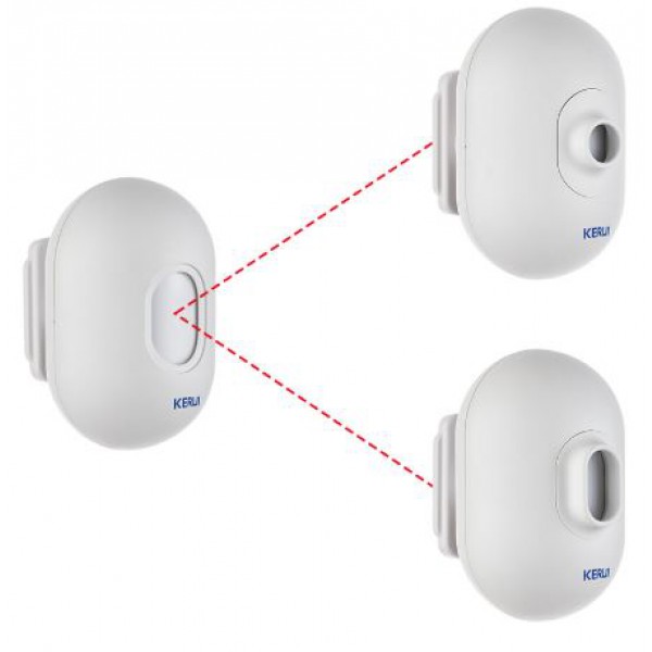 Detector de miscare PIR wireless, rezistenta la apa, pentru vehicule si persoane - KR-P861