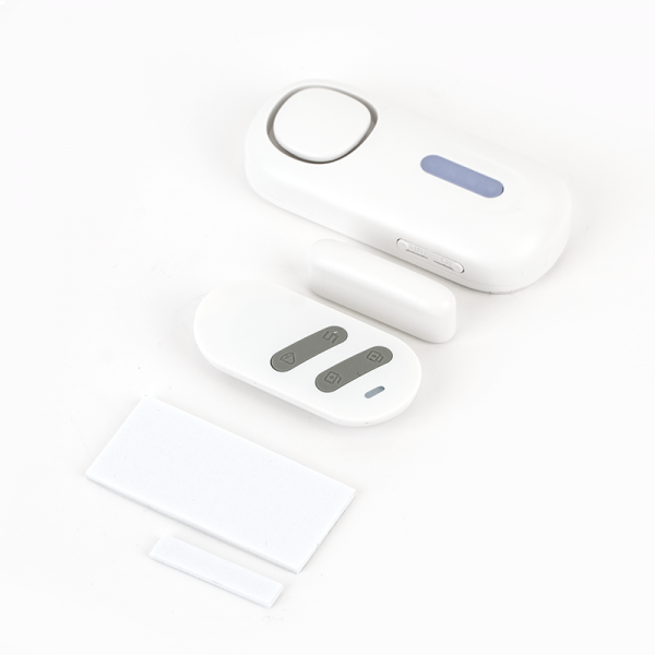 Contact magnetic standalone wireless, cu 4 zone, sirena incorporata si telecomanda pentru usa/ fereastra - KR-D2 Contact magnetic standalone wireless, cu 4 zone, sirena incorporata si telecomanda pentru usa/ fereastra - KR-D2