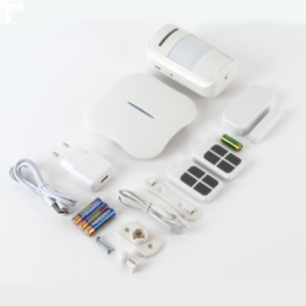 Kit alarma wireless, comunicatie WIFI, PSTN, 8 zone - KR-W10 Kit alarma wireless, comunicatie WIFI, PSTN, 8 zone - KR-W10