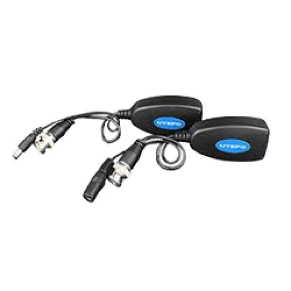 Balun video HD pasiv si alimentare, prin cablu UTP - UTP101PV-HD12 Balun video HD pasiv si alimentare, prin cablu UTP - UTP101PV-HD12
