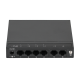 Switch ethernet PoE+ cu functie PoE Watchdog, 4 porturi 10/100 Mbps POE+ downlink, 2 porturi 10/100 Mbps uplink, 60W - SF6P-HM