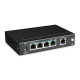 Switch PoE+ 5 porturi 10/100/1000 Base-T (4 downlink, 1 uplink) pentru sisteme de supraveghere - UTP3-GSW0401-TP60 Switch PoE+ 5 porturi 10/100/1000 Base-T (4 downlink, 1 uplink) pentru sisteme de supraveghere - UTP3-GSW0401-TP60