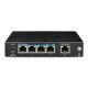 Switch PoE+ 5 porturi 10/100/1000 Base-T (4 downlink, 1 uplink) pentru sisteme de supraveghere - UTP3-GSW0401-TP60 Switch PoE+ 5 porturi 10/100/1000 Base-T (4 downlink, 1 uplink) pentru sisteme de supraveghere - UTP3-GSW0401-TP60