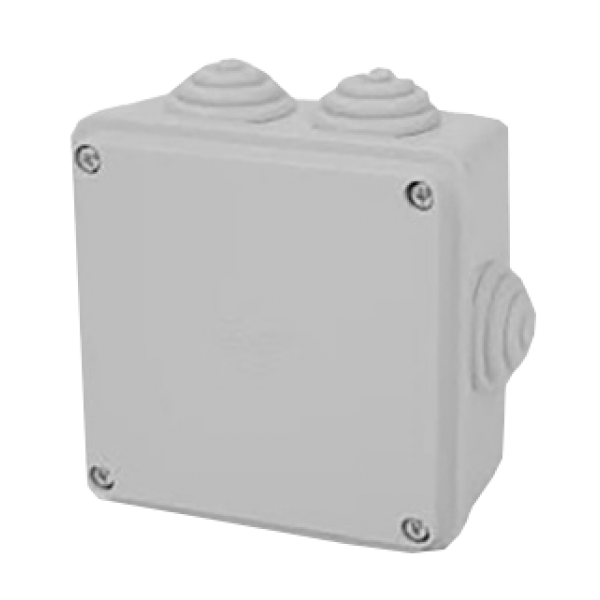 Doza de derivatie aplicabila, cu presetupe, GW650˚, IP55, Scame - 685.004 Doza de derivatie aplicabila, cu presetupe, GW650˚, IP55, Scame - 685.004