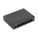 Switch ethernet PoE+ cu 4 porturi 10/100 Mbps POE+ downlink, 2 porturi 10/100 Mbps uplink, 60W - SF6P-FHM Switch ethernet PoE+ cu 4 porturi 10/100 Mbps POE+ downlink, 2 porturi 10/100 Mbps uplink, 60W - SF6P-FHM