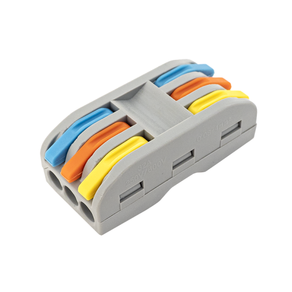 Conectori legaturi rapide cabluri 3 x 1 la 1, maxim  4mm² - ET-PCT-223