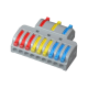 Conectori de cabluri cu functie de multiplicator, 3 x 1 la 3, maxim 4mm² - ET-LT-933