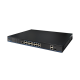 Switch ethernet PoE+, 16 porturi 10/100Mbps POE+ downlink, 2 porturi 10/100/1000Mbps uplink, 1 port SFP 1000Mbps uplink  (combo), 1 port Management POE, functie POE Watchdog - UTP3218TS-PSB