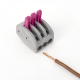 Cleme legaturi rapide cabluri 3 x max. 4mm² - PCT-213(10) Cleme legaturi rapide cabluri 3 x max. 4mm² - PCT-213(10)