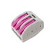 Cleme legaturi rapide cabluri 3 x max. 4mm² - PCT-213(10) Cleme legaturi rapide cabluri 3 x max. 4mm² - PCT-213(10)