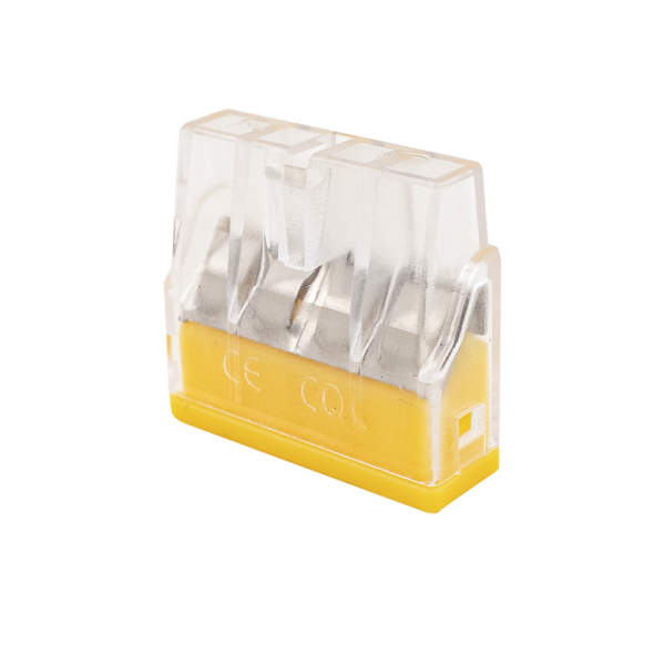 Cleme legaturi rapide pentru cablu rigid 4 x max. 2.5mm² - EU-204(10) Cleme legaturi rapide pentru cablu rigid 4 x max. 2.5mm² - EU-204(10)