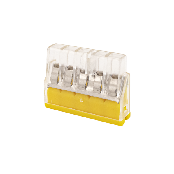Cleme legaturi rapide pentru cablu rigid 5 x max. 2.5mm² - EU-205(10) Cleme legaturi rapide pentru cablu rigid 5 x max. 2.5mm² - EU-205(10)