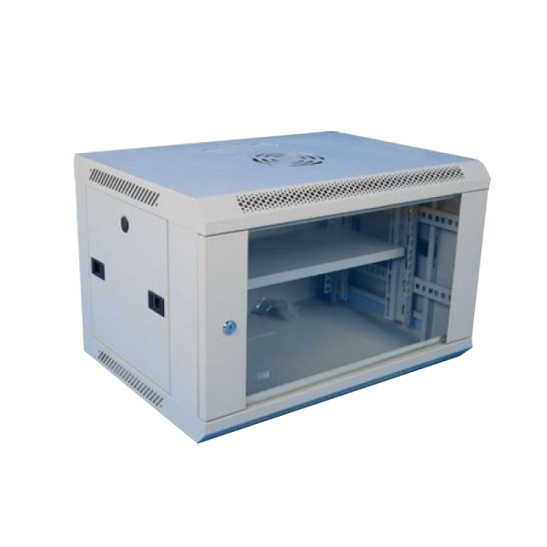 Cabinet metalic standard 19" pentru telecomunicatii, CCTV si retelistica montabil pe perete - WMF4U-S Cabinet metalic standard 19" pentru telecomunicatii, CCTV si retelistica montabil pe perete - WMF4U-S