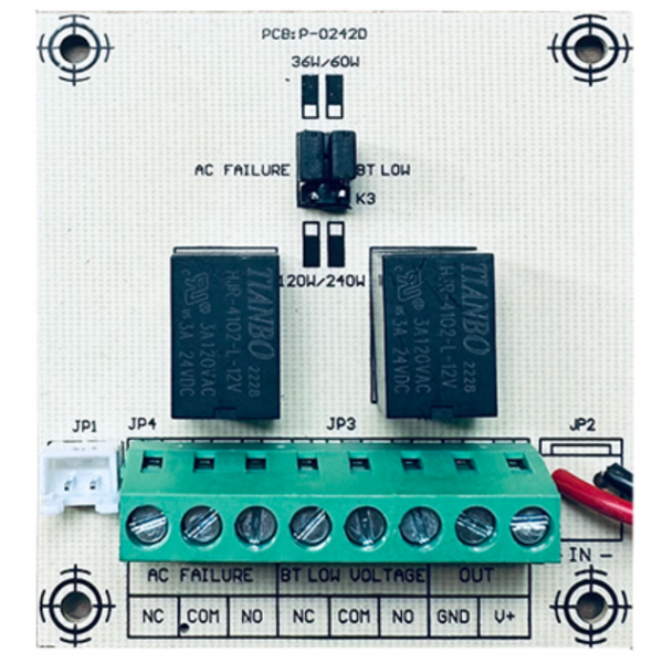 Modul notificari alarma dedicat pentru sursele de alimentare SPHD1203-01B - SPHD1203-01B-MOD.AL