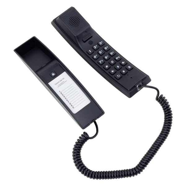 Audio interfon IP SIP, cu tastatura numerica iluminata si LED de stare - S560