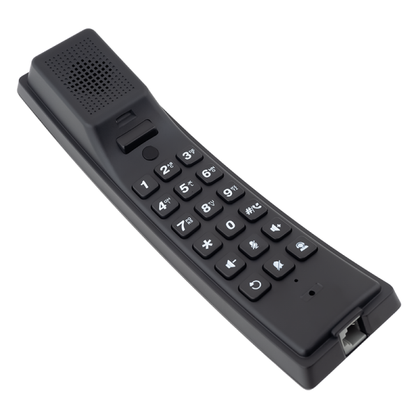 Audio interfon IP SIP, cu tastatura numerica iluminata si LED de stare - S560
