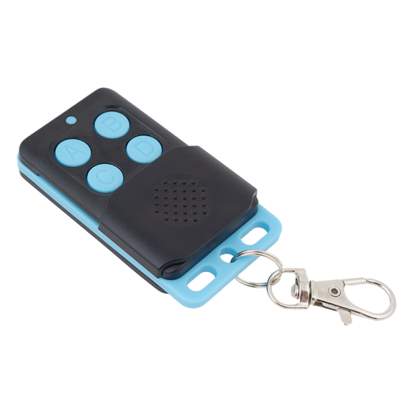 Telecomanda radio cu patru butoane, cod fix, capac de protectie pentru apasari accidentale - TDQ-RC