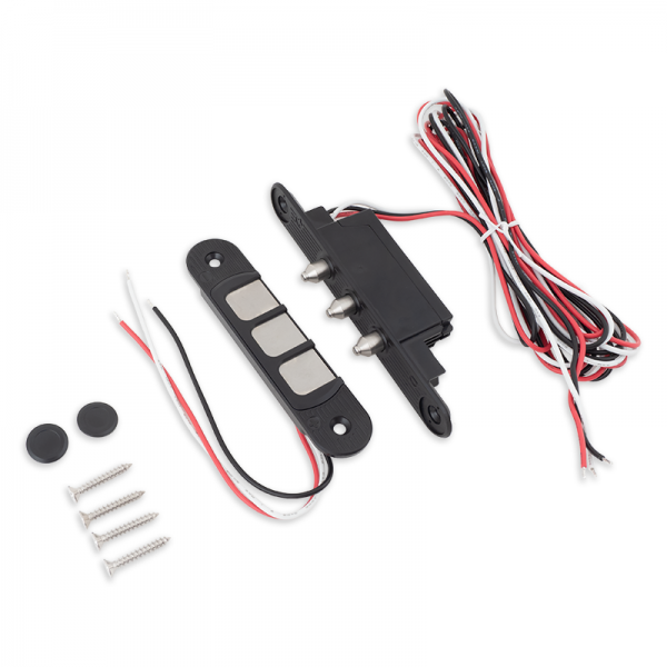 Contact mecanic cu trei contacte pentru alimentarea incuietorilor electrice montate pe foaia de usa - DLK-405-3 Contact mecanic cu trei contacte pentru alimentarea incuietorilor electrice montate pe foaia de usa - DLK-405-3