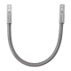 Protectie de cablu din inox, prevazuta cu capace de capat cromate - DL07-18-SI Protectie de cablu din inox, prevazuta cu capace de capat cromate - DL07-18-SI