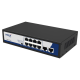 Switch POE 8 porturi 100MBPS + 2 porturi Gigabit Uplink, IEEE802.3af/at, AI PoE, -10-50°C - HR900-AF-82GN Switch POE 8 porturi 100MBPS + 2 porturi Gigabit Uplink, IEEE802.3af/at, AI PoE, -10-50°C - HR900-AF-82GN
