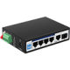 Switch industrial POE 4 porturi GIGABIT + 1 UpLink + 1 SFP, IP40, DIN, -40-75°C - HR500-AFG-411S Switch industrial POE 4 porturi GIGABIT + 1 UpLink + 1 SFP, IP40, DIN, -40-75°C - HR500-AFG-411S