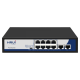 Switch POE 8 porturi 10/100MBPS + 2 porturi UpLink, IEEE802.3af/at, EXTEND, -10-40°C - HR900-AF-82N
