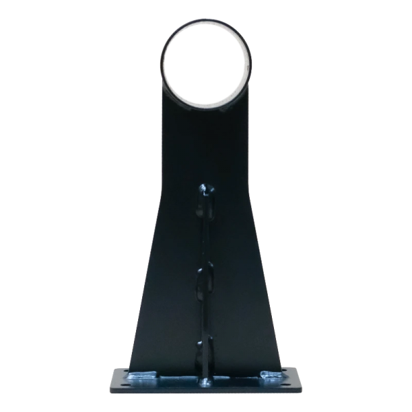 Sistem modular de protectie pentru bariere auto, din otel vopsit in camp electrostatic, picior negru - BXB-PROT-LEG-bk