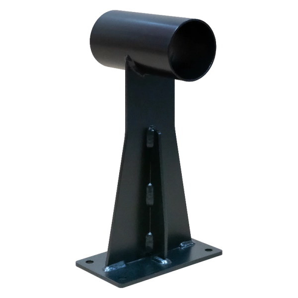 Sistem modular de protectie pentru bariere auto, din otel vopsit in camp electrostatic, picior negru - BXB-PROT-LEG-bk