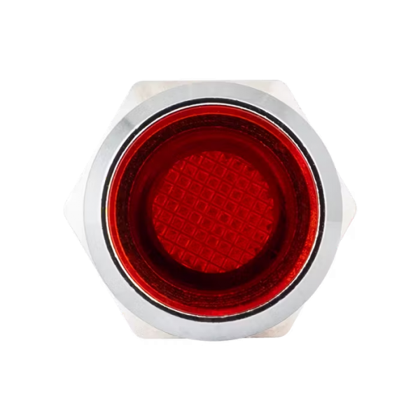 Indicator LED rosu, 12–24 Vcc, filet M8, IP65 - FL1M-08FW-3-RD Indicator LED rosu, 12–24 Vcc, filet M8, IP65 - FL1M-08FW-3-RD