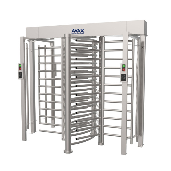 Turnichet vertical full height dublu din inox 304, Perkotek P56 Double (inlocuieste AVAX P55 Double) Turnichet vertical full height dublu din inox 304, Perkotek P56 Double (inlocuieste AVAX P55 Double)