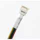 Conector simplu pentru cablu ZH-P06T/ ZH-P06W Conector normal (R, N, V, G) - ZH-1DH