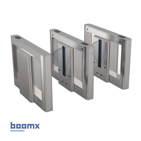 Porti retractabile pentru una sau mai multe cai de acces, cu calea de trecere de 550mm, modul dublu de mijloc - BMFB-2216-900-2 Porti retractabile pentru una sau mai multe cai de acces, cu calea de trecere de 550mm, modul dublu de mijloc - BMFB-2216-900-2