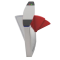 Modul de capat pentru porti retractabile automate Mod de functionare normal inchis sau normal deschi - YK-FB221B-6(W)