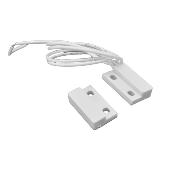 Contact magnetic NC alb aplicat cu fir - MC-08-W Contact magnetic NC alb aplicat cu fir - MC-08-W