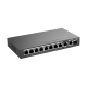 Switch 8 porturi PoE, 1 port RJ45, 1 port SFP, Gigabit, Cloud Management - Ruijie RG-ES210GS-P Switch 8 porturi PoE, 1 port RJ45, 1 port SFP, Gigabit, Cloud Management - Ruijie RG-ES210GS-P