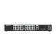 Switch 16 porturi PoE, 2 porturi GE, 2 porturi SFP, Gigabit, Cloud Management - Ruijie RG-ES220GS-P Switch 16 porturi PoE, 2 porturi GE, 2 porturi SFP, Gigabit, Cloud Management - Ruijie RG-ES220GS-P