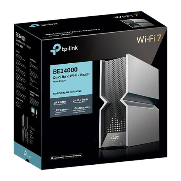 Router Wireless TP-LINK Archer BE900 Gigabit BE24000 Quad-Band WiFi 7 ArcherBE900 Router Wireless TP-LINK Archer BE900 Gigabit BE24000 Quad-Band WiFi 7 ArcherBE900