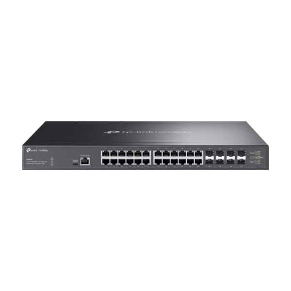 Switch 24 porturi RJ45 10G, 8 porturi SFP+ 10G, L2 Management, 1U - TP-Link Omada SX3832