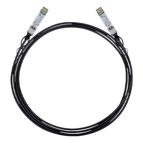 Cablu DAC cu 2x module SFP 10G lungime 3 m Tp-Link TL-SM5220-3M - TP-Link SM5220-3M Cablu DAC cu 2x module SFP 10G lungime 3 m Tp-Link TL-SM5220-3M - TP-Link SM5220-3M