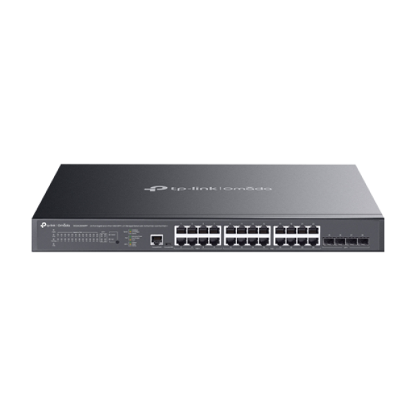 Switch 16 x RJ45 1G PoE+, 8 x RJ45 1G Hi-PoE, 4 x SFP+ 10G, L2 Management, 1U - TP-Link Omada SG3428XMPP Switch 16 x RJ45 1G PoE+, 8 x RJ45 1G Hi-PoE, 4 x SFP+ 10G, L2 Management, 1U - TP-Link Omada SG3428XMPP