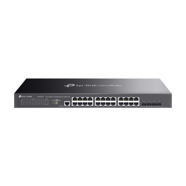 Switch 24 porturi RJ45 2.5G, 4 x SFP+ 10G, L2+ Management, 1U - TP-Link Omada SG3428X-M2 Switch 24 porturi RJ45 2.5G, 4 x SFP+ 10G, L2+ Management, 1U - TP-Link Omada SG3428X-M2