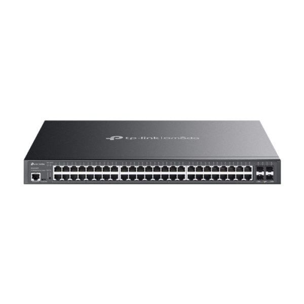 Switch 40 x RJ45 1G PoE+, 8 x RJ45 1G Hi-PoE, 4 x SFP+ 10G, L2 Management, 1U - TP-Link Omada SG3452XMPP Switch 40 x RJ45 1G PoE+, 8 x RJ45 1G Hi-PoE, 4 x SFP+ 10G, L2 Management, 1U - TP-Link Omada SG3452XMPP