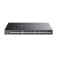Switch 48 porturi PoE RJ45 Gigabit, 4 x SFP+ 10G, Buget PoE 500W, L2 Management, 1U - TP-Link Omada SG3452XP