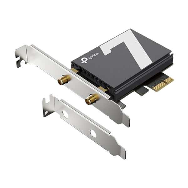 Adaptor PCI-E Bluetooth 5.4, Wi-Fi 7, BE9300 Tri-Band, 2 x Antene High-Performance - TP-Link ArcherTBE550E Adaptor PCI-E Bluetooth 5.4, Wi-Fi 7, BE9300 Tri-Band, 2 x Antene High-Performance - TP-Link ArcherTBE550E