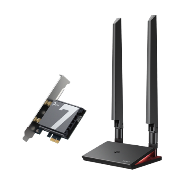 Adaptor PCI-E Bluetooth 5.4, Wi-Fi 7, BE9300 Tri-Band, 2 x Antene High-Performance - TP-Link ArcherTBE550E Adaptor PCI-E Bluetooth 5.4, Wi-Fi 7, BE9300 Tri-Band, 2 x Antene High-Performance - TP-Link ArcherTBE550E