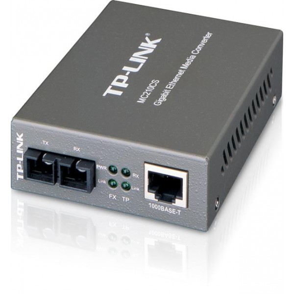 TP-LINK MEDIA CONVERTOR GB SM 15KM - gss.ro