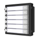 Modul extensie afisaj 6 familii pentru Interfon modular - HIKVISION DS-KD-KK - gss.ro Modul extensie afisaj 6 familii pentru Interfon modular - HIKVISION DS-KD-KK - gss.ro